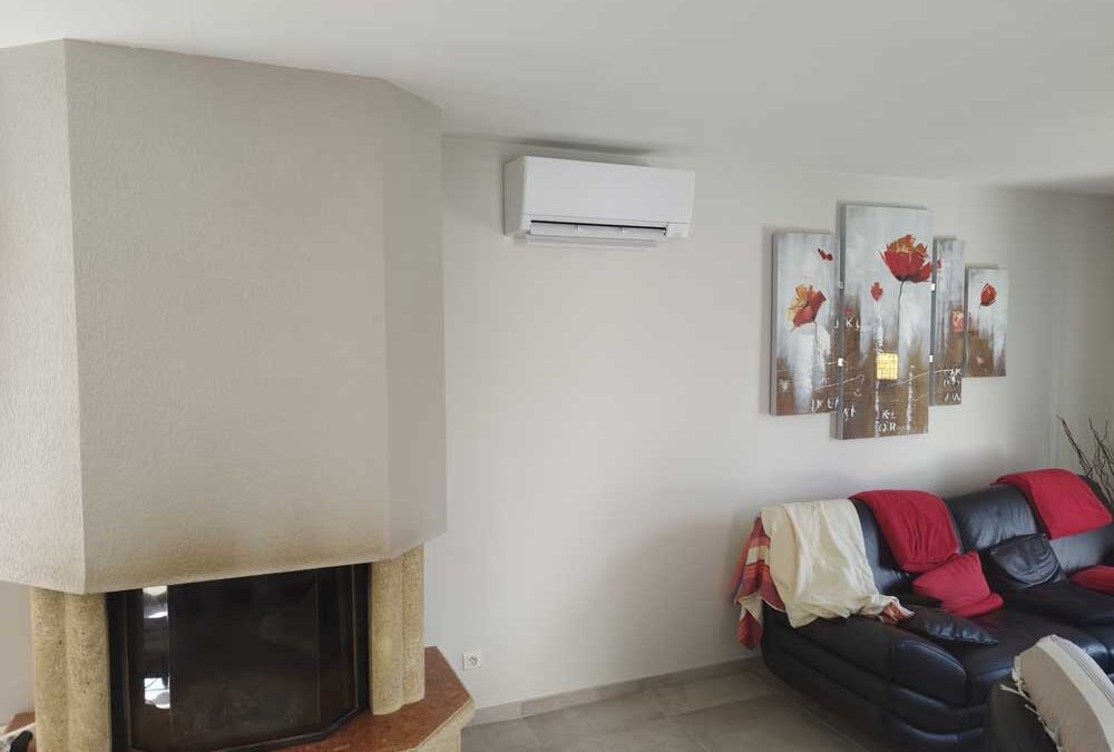 installation d’une climatisation dans une maison à Colomiers