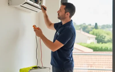 Entretien de climatisation.