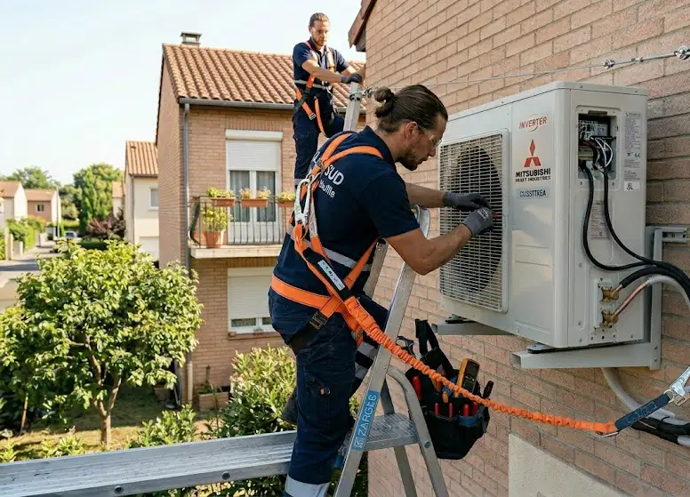 Bloc extérieur climatisation